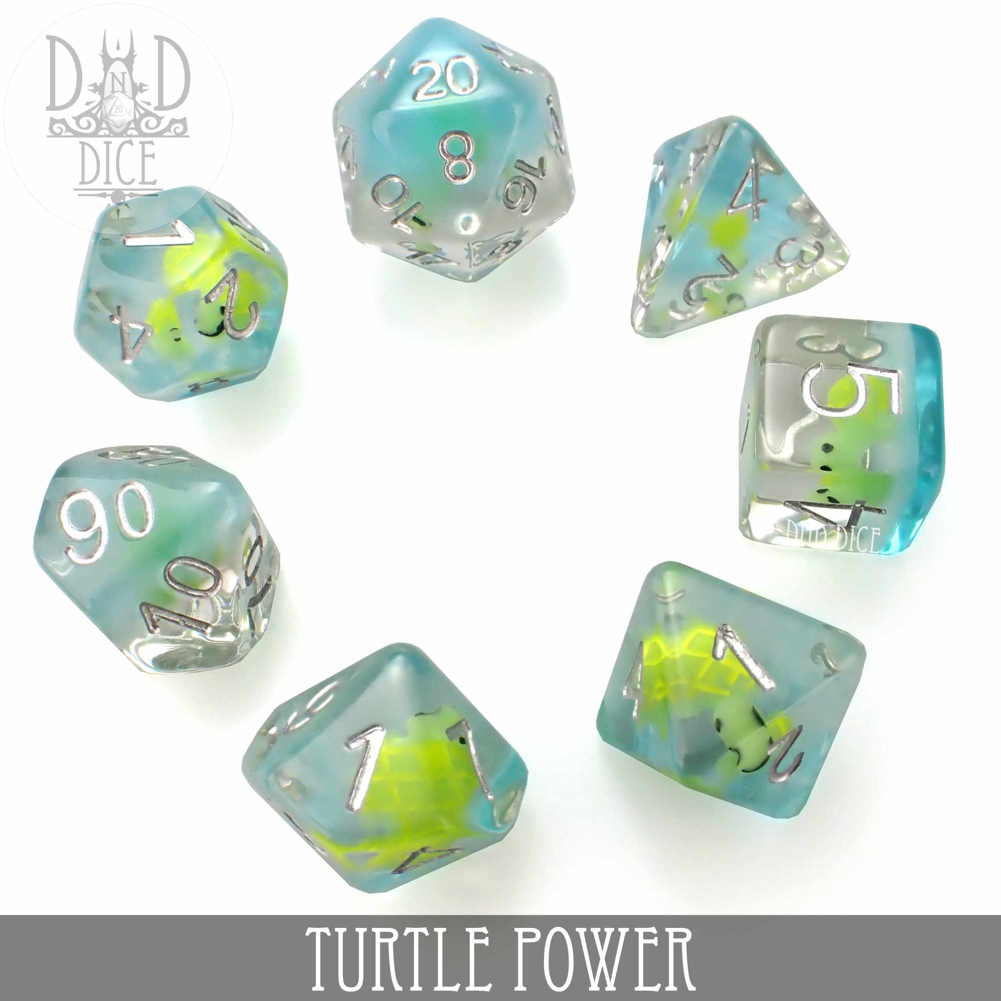 Turtle Power Dice Set - Image 3