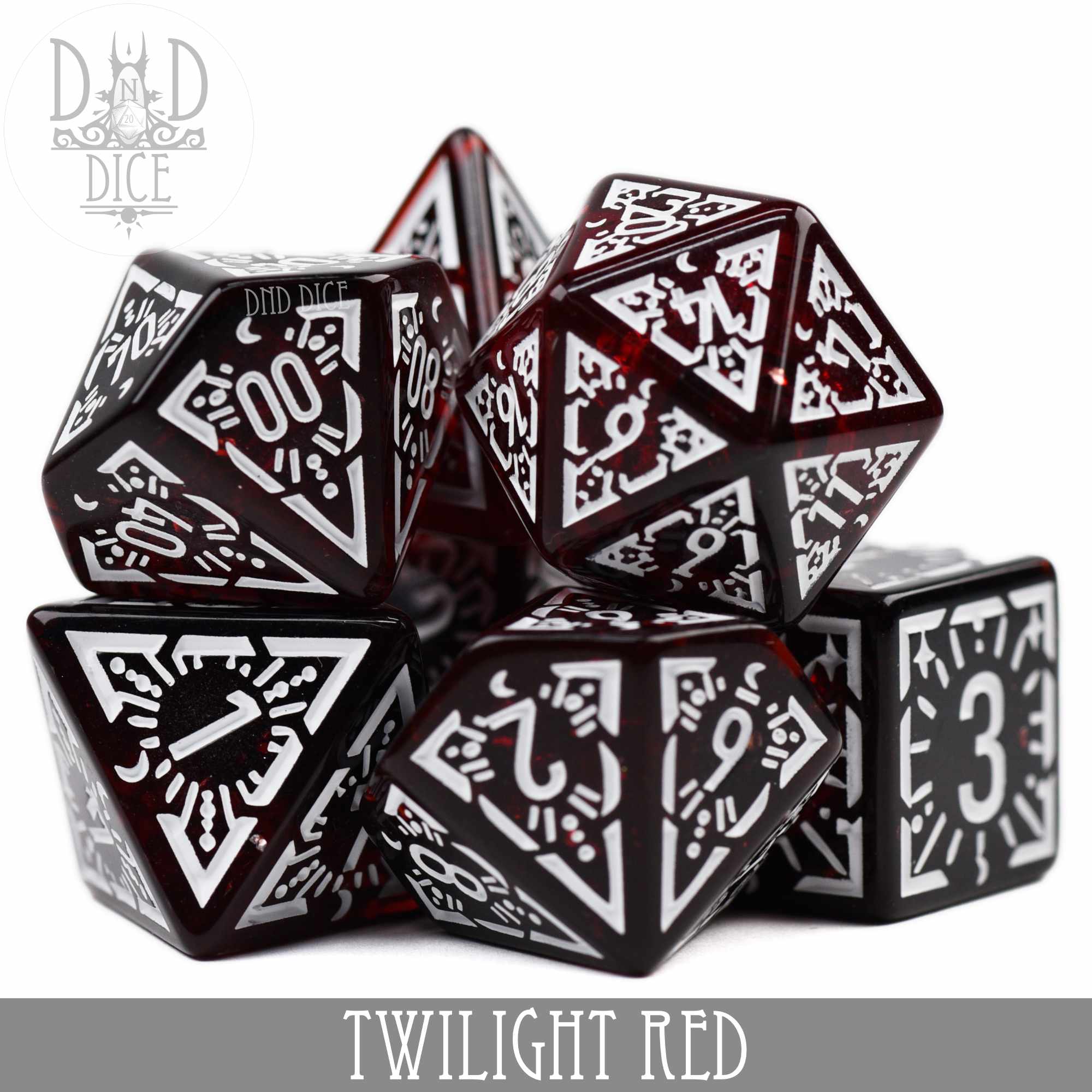 Twilight Red Dice Set - Image 2