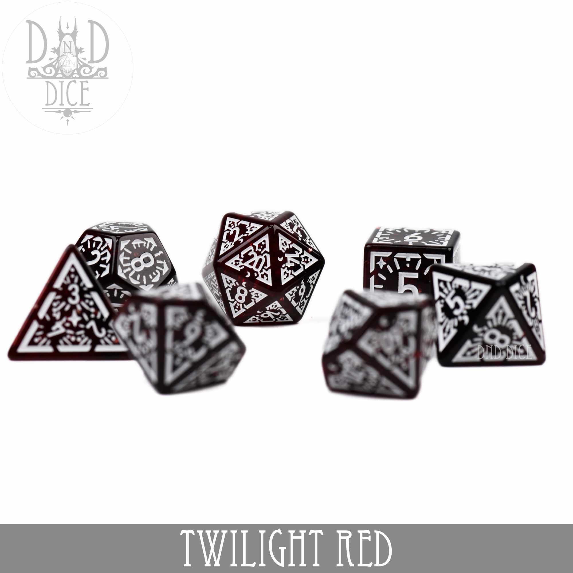 Twilight Red Dice Set - Image 3