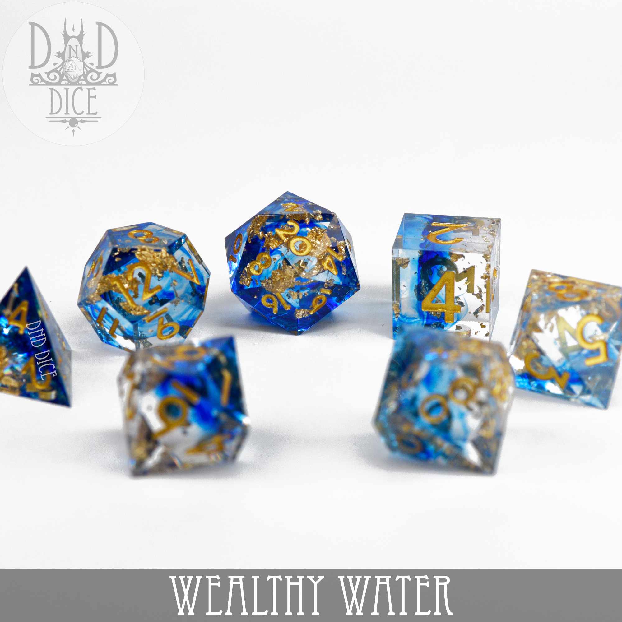 Wealthy Water Handmade Dice Set - Image 3