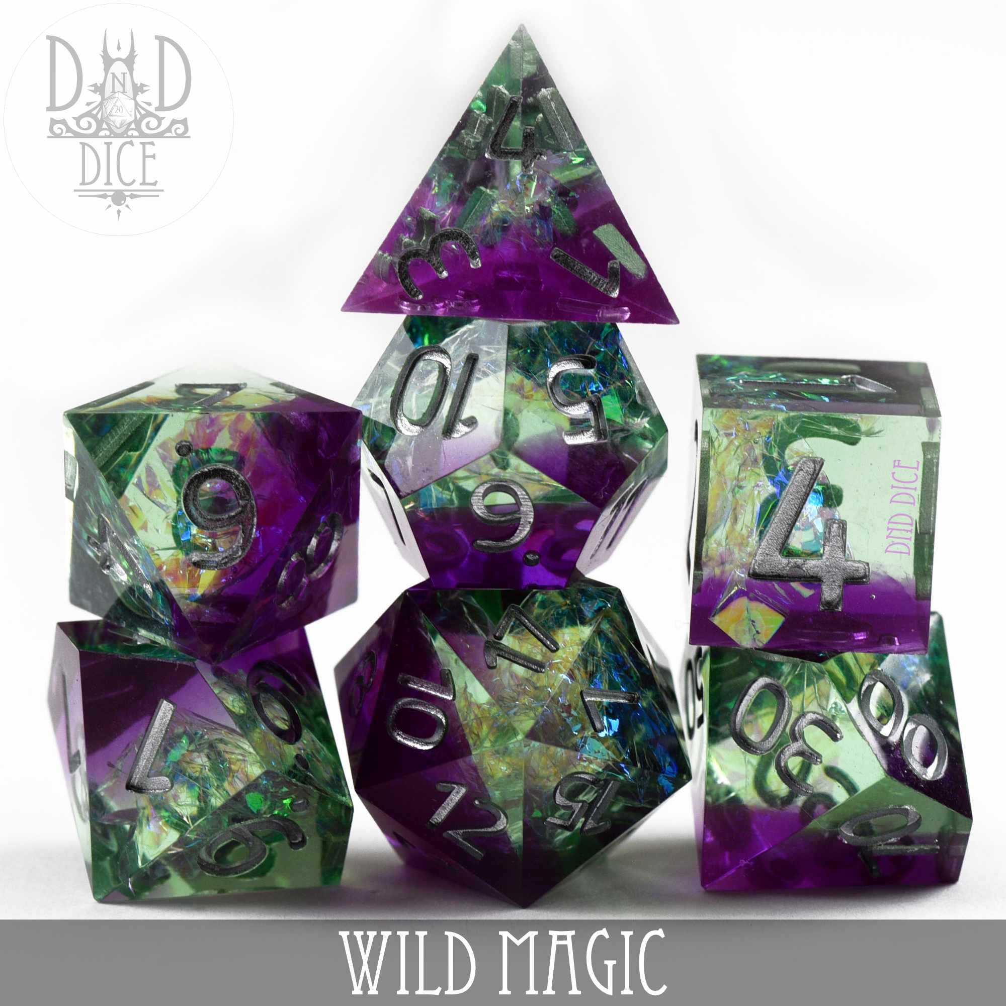 Wild Magic Handmade Dice Set - Image 3