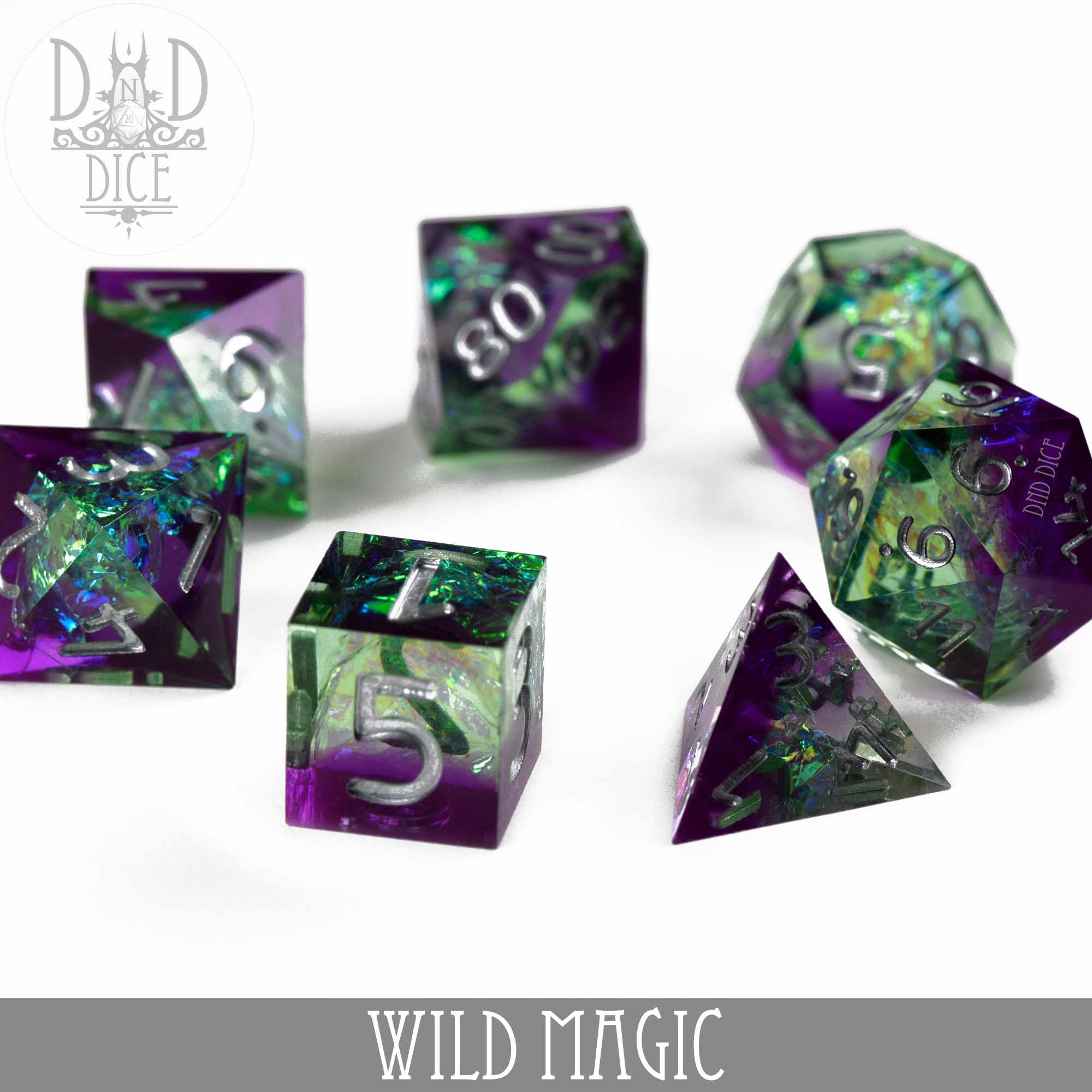 Wild Magic Handmade Dice Set - Image 4