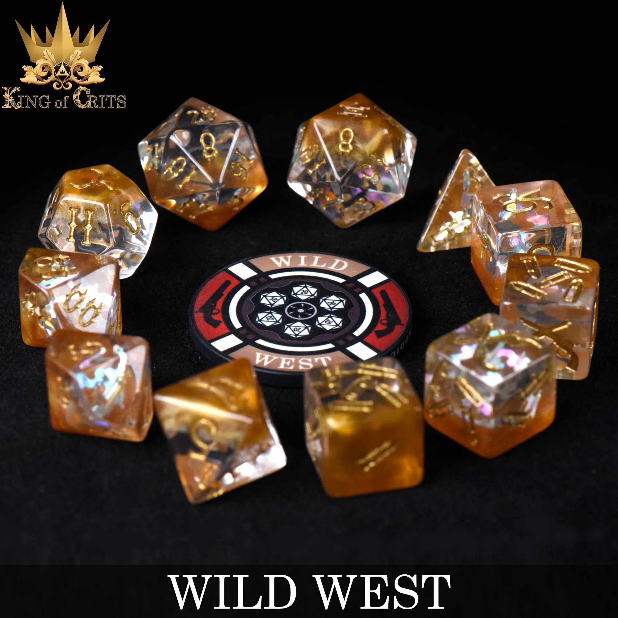 Wild West 11 Dice Set - Image 3