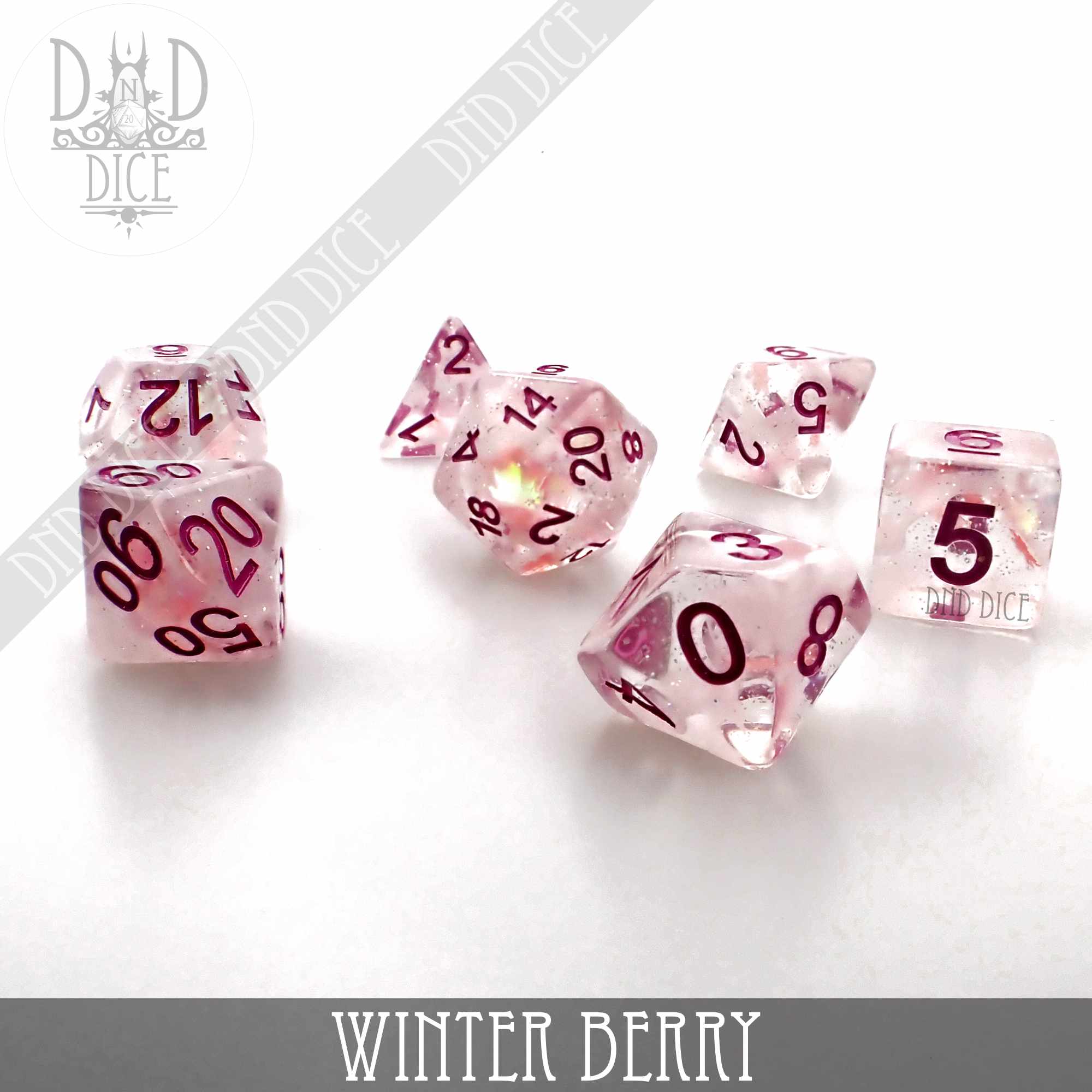 Winter Berry Dice Set - Image 3