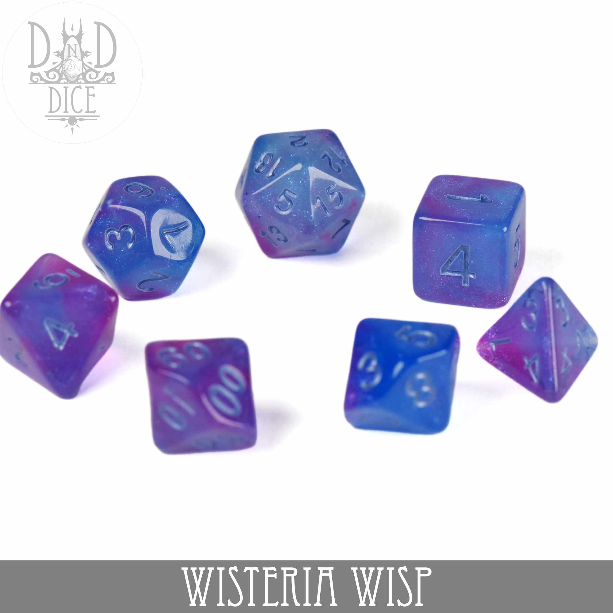 Wisteria Wisp Dice Set - Image 2