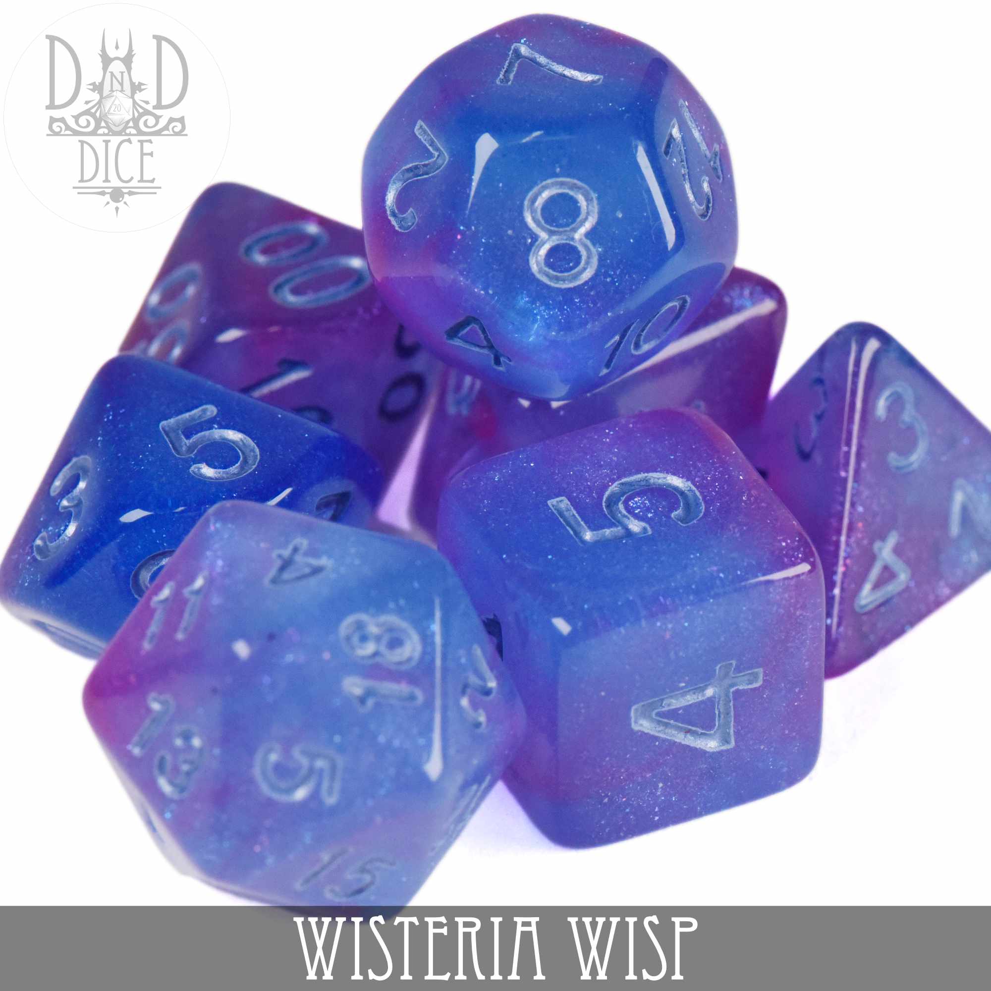 Wisteria Wisp Dice Set - Image 3