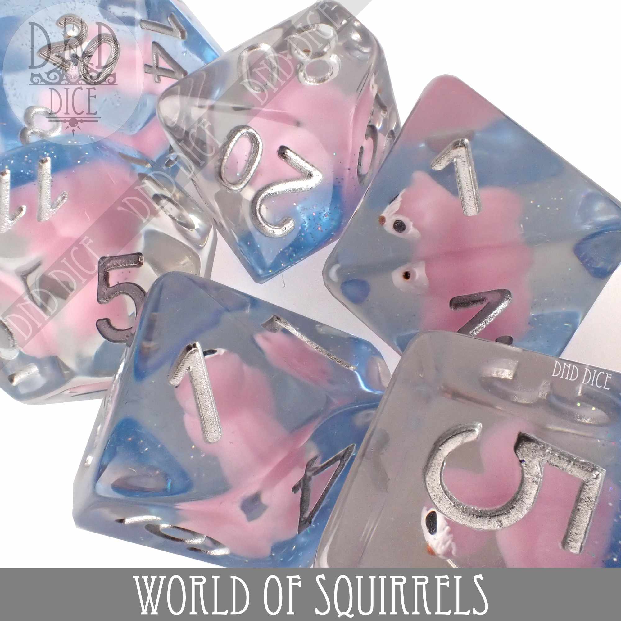 World of Squirrels Dice Set - Image 2