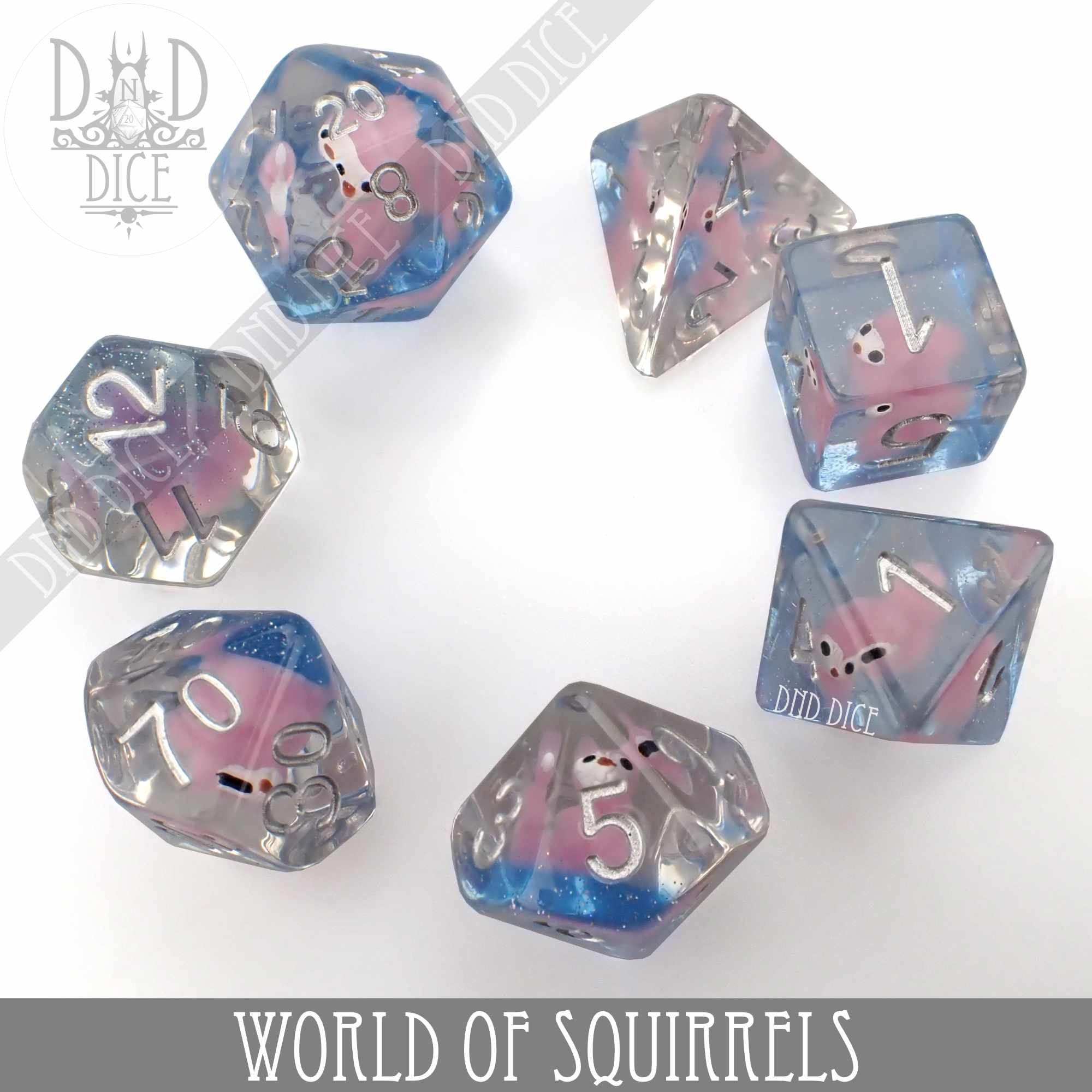 World of Squirrels Dice Set - Image 3