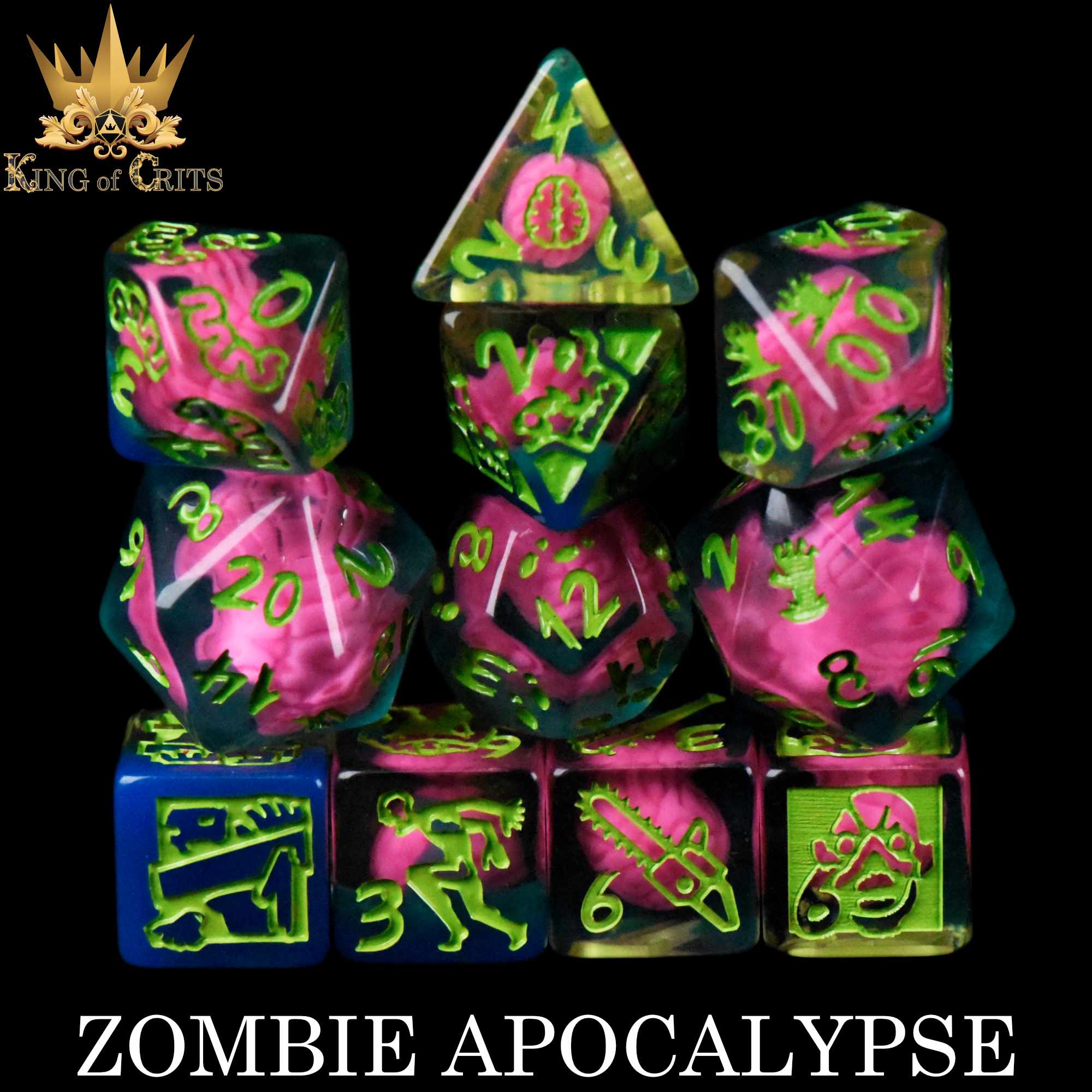 Zombie Apocalypse 11 Dice Set - Image 2