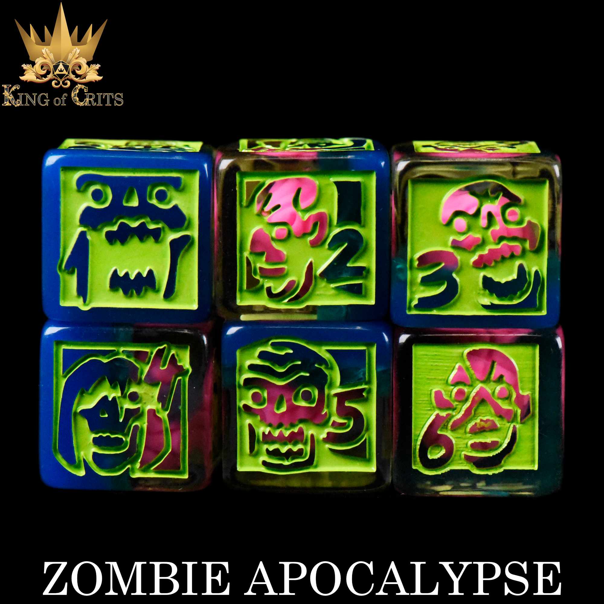 Zombie Apocalypse 11 Dice Set - Image 7